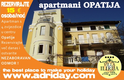 Apartmani Opatija - Ljetovanje u Opatiji